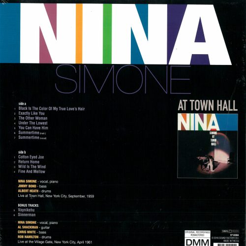 NINA SIMONE -  At Town Hall - Image 2