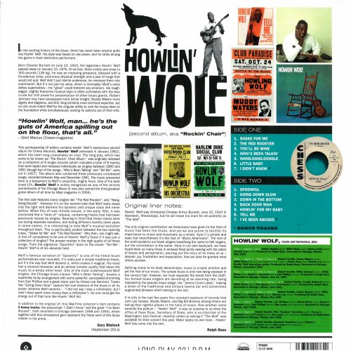 Howlin' Wolf                                      - Second Album Aka Rockin' Chair - Image 2