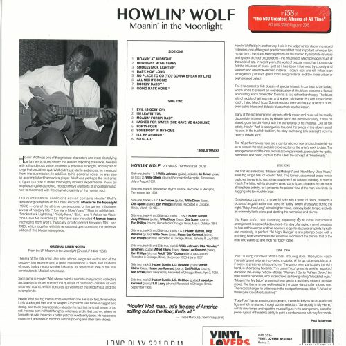 Howlin' Wolf  - moanin' in the moonlight - Image 2