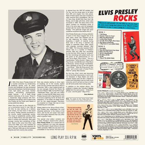 Elvis Presley - Rocks - Image 2