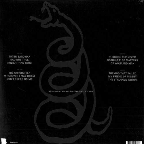 METALLICA -                      BLACK ALBUM - Image 2