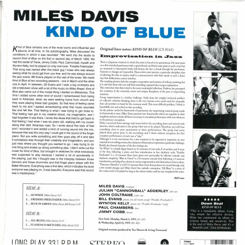 Miles Davis -  Kind of Blue - Image 2