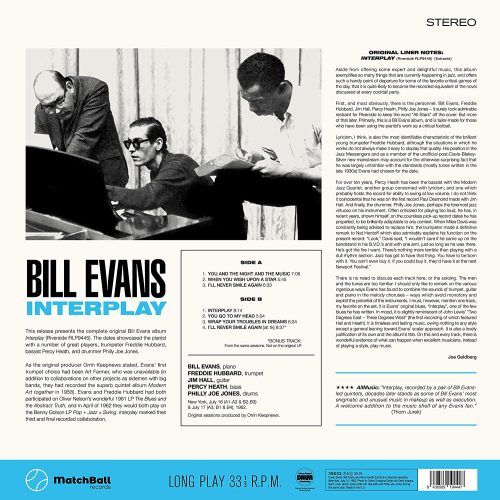 Bill  Evans - Interplay - Image 2