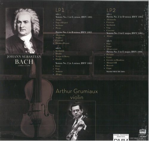 BACH  -  COMPLETE SONATAS AND PARTITAS - Image 2