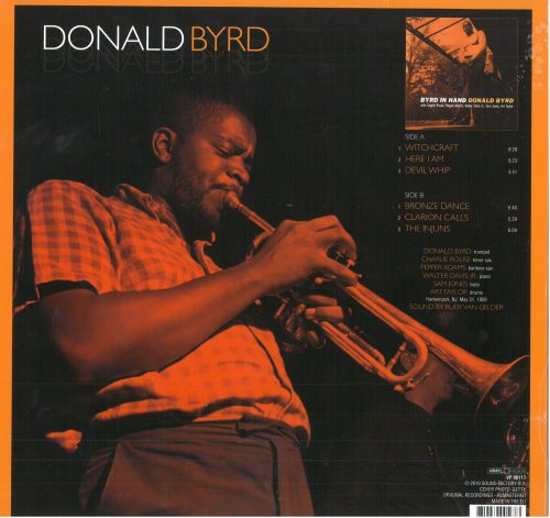 DONALD BYRD - BYRD IN HAND - Image 2