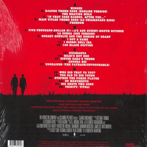 DJANGO UNCHAINED   -  Quentin Tarantino's   (Original Soundtrack) - Image 2