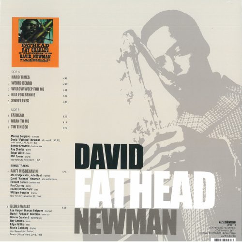 Ray Charles Presents David Newman - Image 2