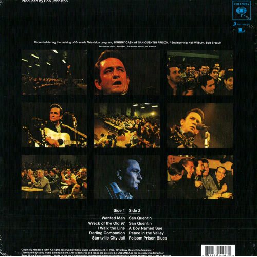 JOHNNY CASH    -    AT SAN QUENTIN - Image 2