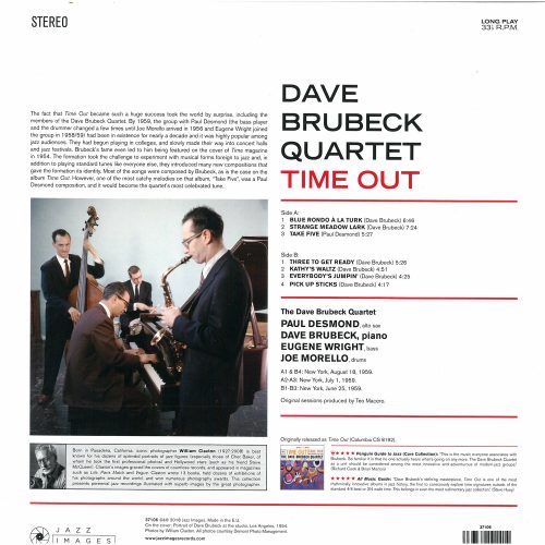 Dave Brubeck   -   time out - Image 2