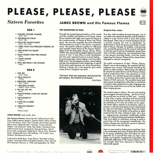 James Brown & The Famous Flames   -   Please, Please, Please - Image 2