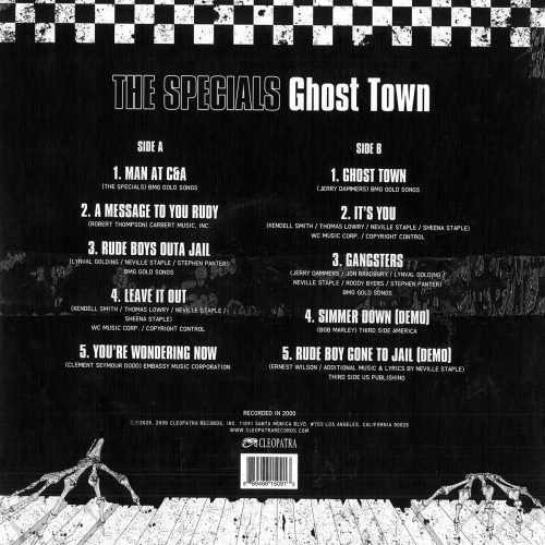 THE SPECIALS  -  GHOST TOWN - Image 2