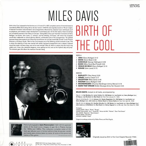 MILES DAVIS -  BIRTH OF THE COOL - Image 2