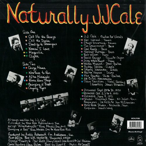 J.J. Cale    -    Naturally - Image 2