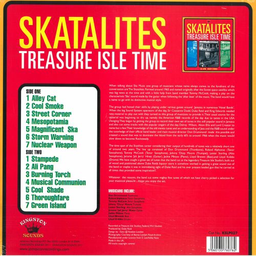 Skatalites  -  Treasure Isle Time - Image 2