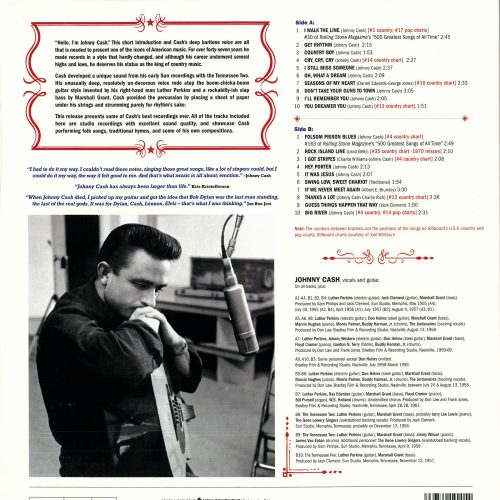 Johnny Cash   -   The Hits - Image 2