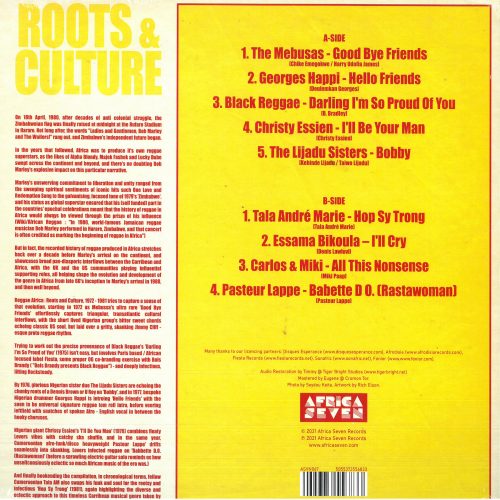 Reggae Africa   -   Roots & Culture 1972​-​1981 - Image 2