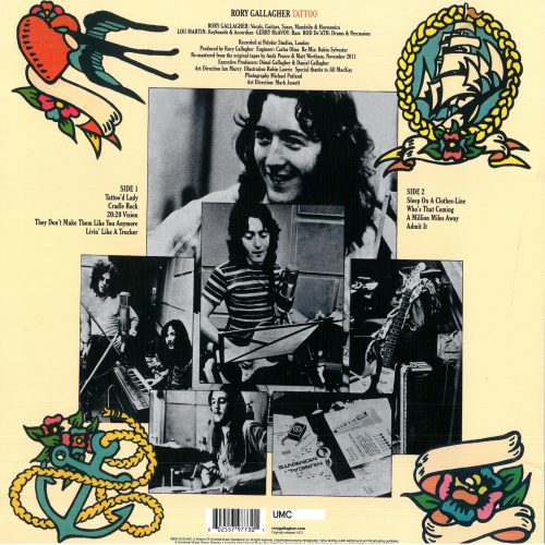 Rory Gallagher  -   Tattoo - Image 2