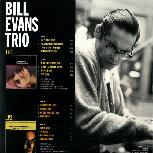 Bill Evans Trio  - Moon Beams / How My Heart Sings! - Image 2