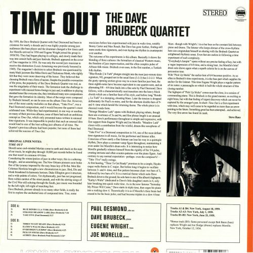 Dave Brubeck Quartet  -   Time Out - Image 2