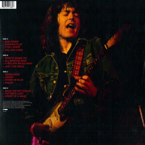 RORY GALLAGHER -   THE BEST OF - Image 2