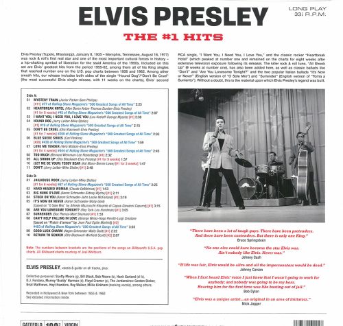 elvis presley - the #1 hits - Image 2