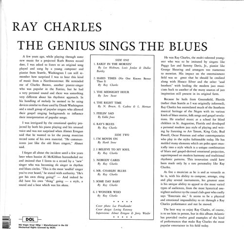 ray charles - the genius sings the blues - Image 2