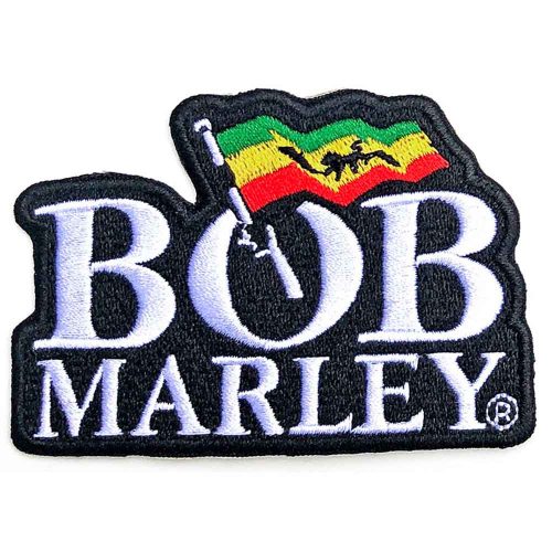 Bob Marley Woven Patch: Logo