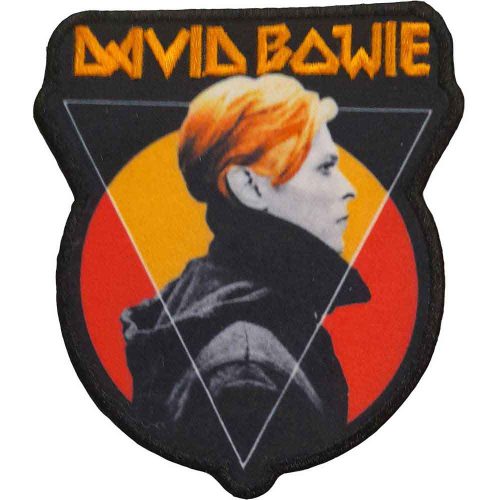 David Bowie Printed Patch: Triangle