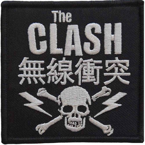 The Clash Woven Patch: Skull & Crossbones