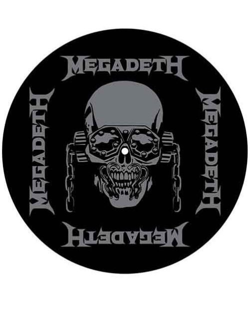 Megadeth Turntable Slipmat : Skull Logo