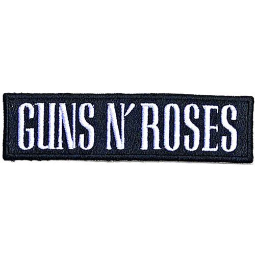 Guns N' Roses Woven Patch: Text Logo