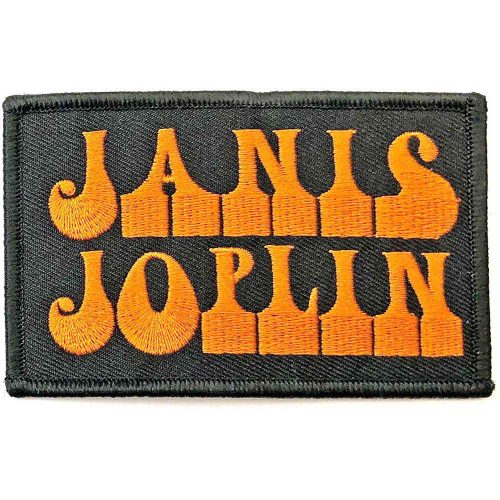 Janis Joplin Woven Patch: Logo