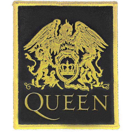 Queen Woven Patch: Classic Crest