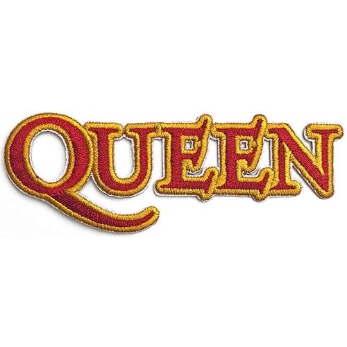 Queen Woven Patch: Cut-Out Logo