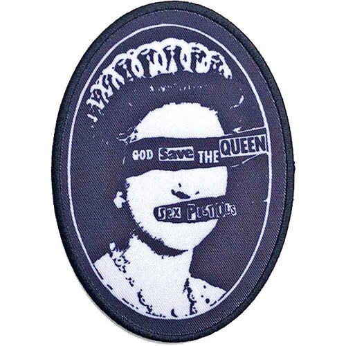 The Sex Pistols Woven Patch: God Save The Queen