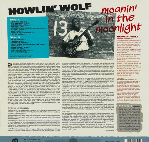 HOWLIN' WOLF - MOANIN' IN THE MOONLIGHT - Image 2